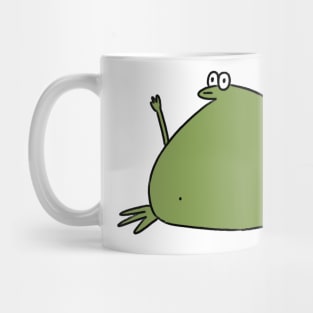 Cartoon frog Mug
